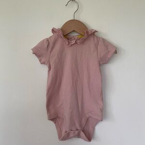 Mini Boden Ruffle Collar Onesie
